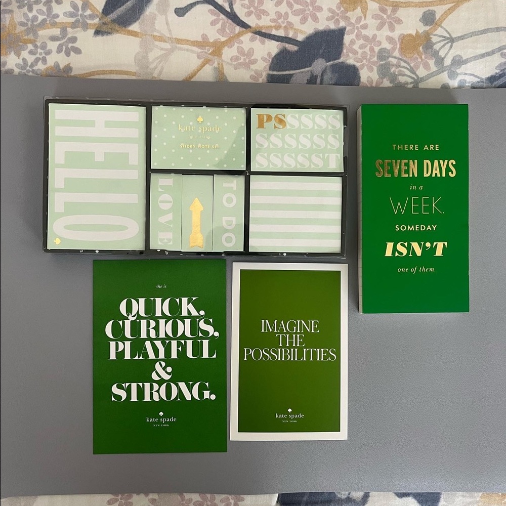 Kate spade stationary set